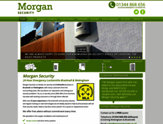 morgansecurity.co.uk screenshot