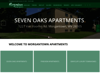 morgantownapartments.com screenshot