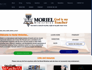 moriel.org screenshot