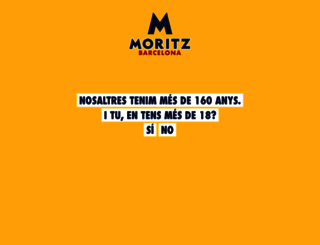 moritz.com screenshot