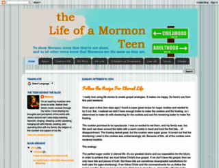 mormon-teen.blogspot.com screenshot