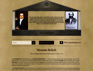 mormonbeliefs.com screenshot