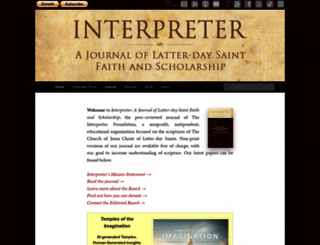 mormoninterpreter.com screenshot