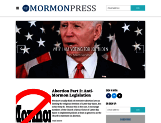 mormonpress.com screenshot