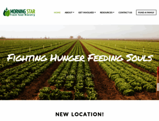morningstarfresh.org screenshot