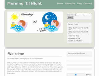 morningtilnight.com screenshot