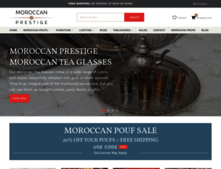 moroccanprestige.com screenshot