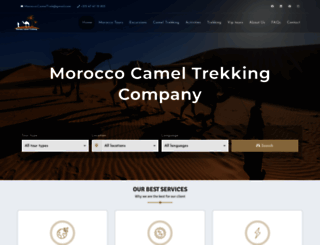 morocco-cameltrekking.com screenshot