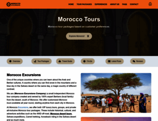 morocco-excursion.com screenshot
