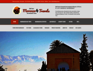 morocco4travels.com screenshot