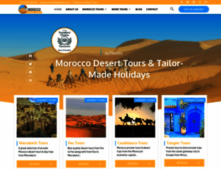 moroccocameltrips.com screenshot