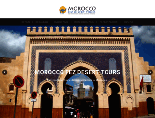 moroccofezdeserttours.com screenshot