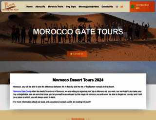 moroccogatetours.com screenshot