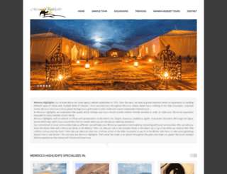 moroccohighlights.com screenshot
