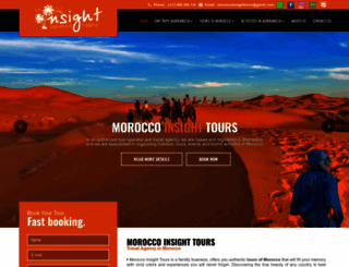 moroccoinsighttours.com screenshot