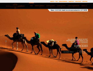 moroccoluxuryjourneys.com screenshot