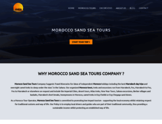 moroccosandseatours.com screenshot