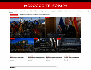 moroccotelegraph.com screenshot