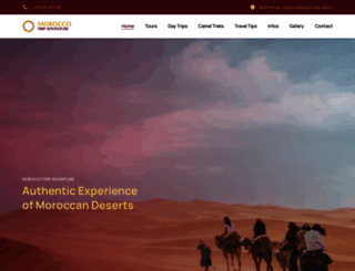moroccotripadventure.com screenshot