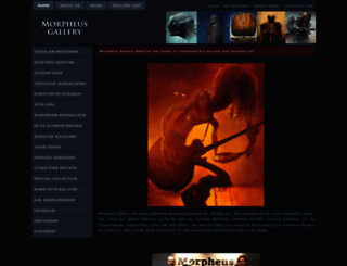morpheusgallery.com screenshot