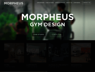 morpheusgymdesign.co.uk screenshot