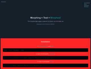 morphext.fyianlai.com screenshot