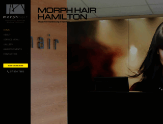 morphhair.co.nz screenshot