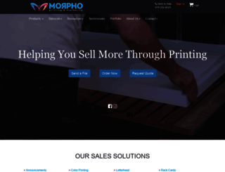 morphoprinting.com screenshot