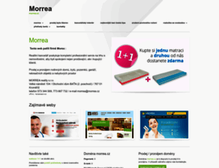 morrea.cz screenshot