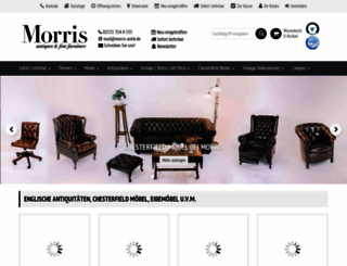 morris-antikshop.de screenshot