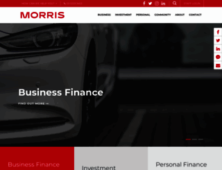morrisfinance.com.au screenshot