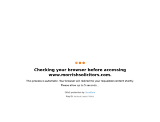 morrishsolicitors.com screenshot