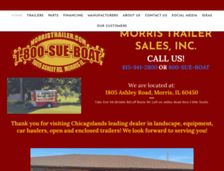 morristrailer.com screenshot