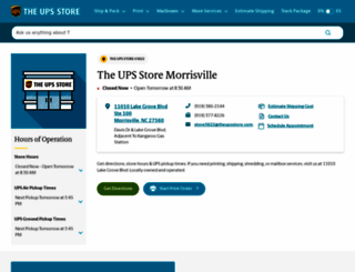 morrisville-nc-5622.theupsstorelocal.com screenshot