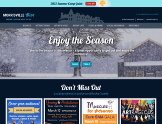morrisvillealive.com screenshot