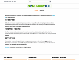 morrowtech.co.uk screenshot