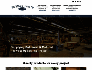 morselumber.com screenshot