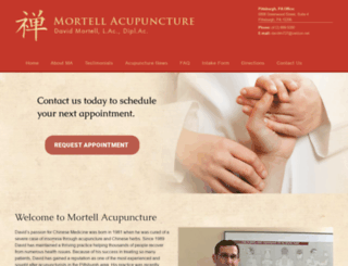 mortellacupuncture.com screenshot