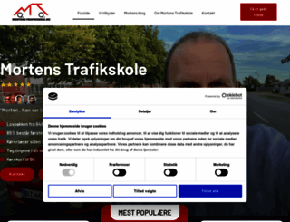 mortens-trafikskole.dk screenshot