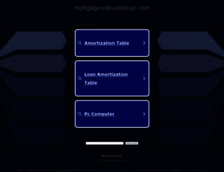 mortgage-calculator-pc.com screenshot