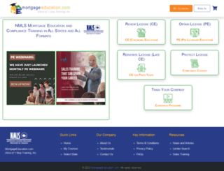 mortgage-education.com screenshot
