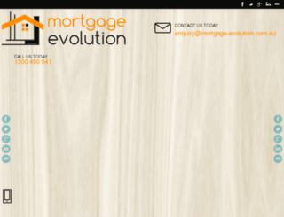 mortgage-evolution.com.au screenshot