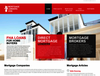 mortgage-lenders-usa.com screenshot
