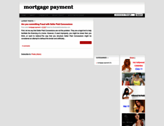 mortgage-payment.blogspot.com screenshot