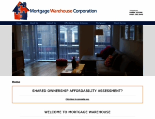 mortgage-warehouse.com screenshot