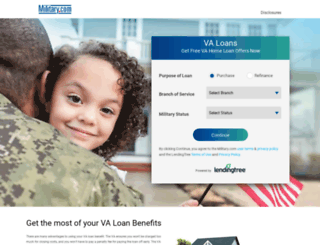 mortgage.military.com screenshot