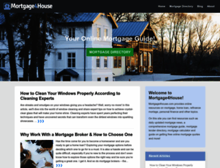 mortgage4house.com screenshot