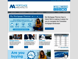 mortgagearchitects.ca screenshot