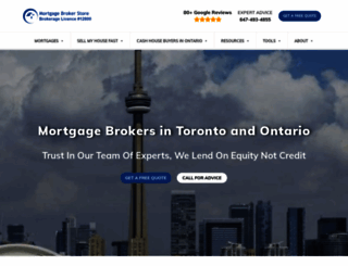 mortgagebrokerstore.com screenshot