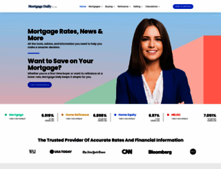 mortgagedaily.com screenshot